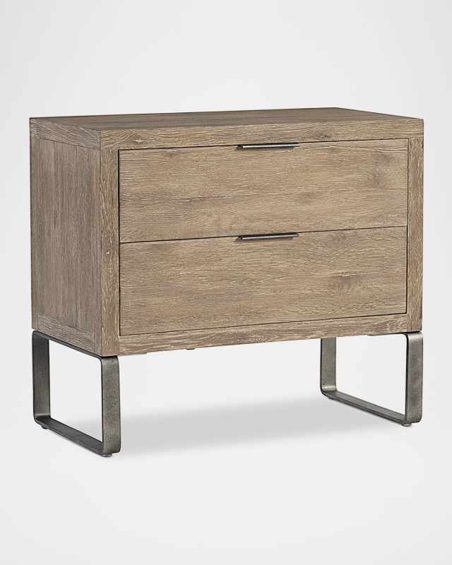 Tribeca 2-Drawer Nightstand
